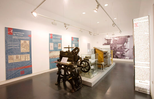 Sala de prensa e imprenta